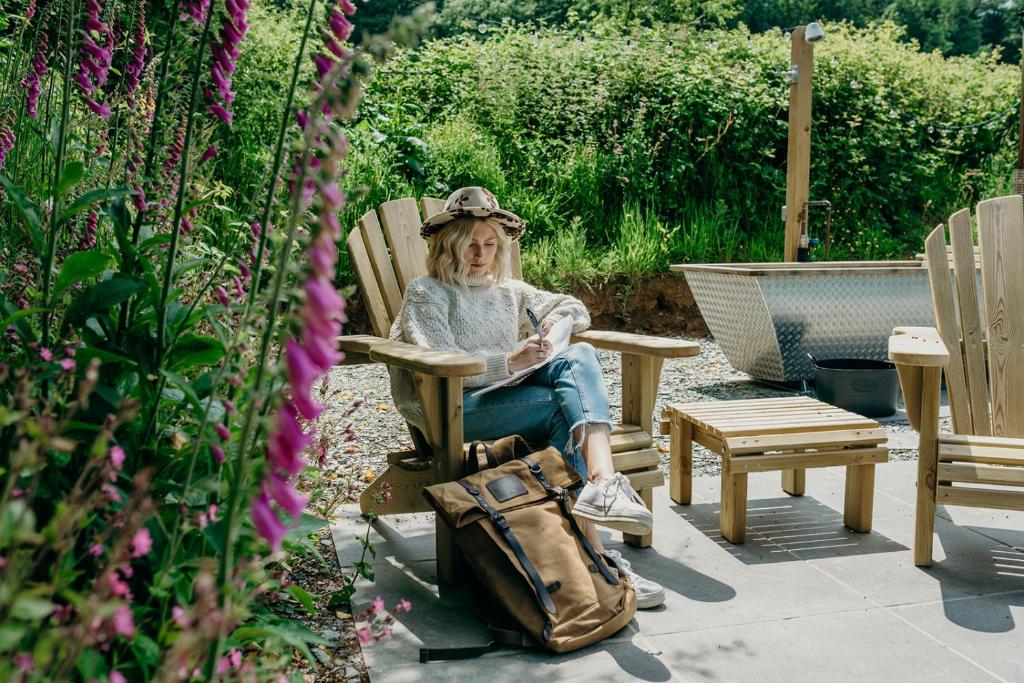 Hosté ubytování Blatchford Briar - Award Winning Private Shephards Huts with their own Secluded Hot Tubs