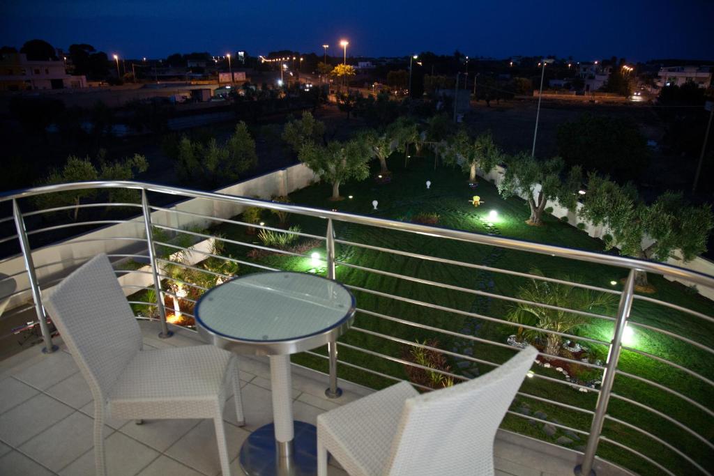 Balkón nebo terasa v ubytování Hotel Vespucci