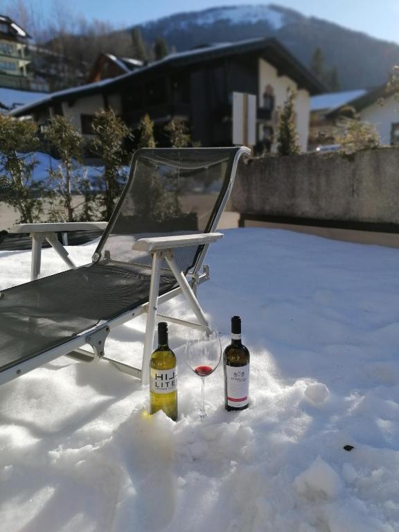 Výhľad na hory alebo výhľad na hory priamo z apartmánu