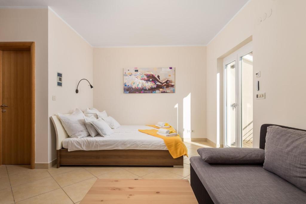 Posedenie v ubytovaní Kvarner Bay View Apartments
