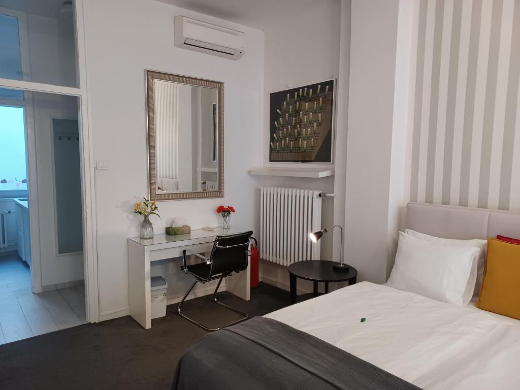 Posteľ alebo postele v izbe v ubytovaní Apartment Penkala