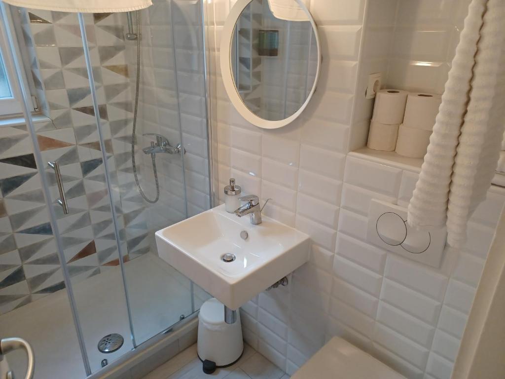 Kúpeľňa v ubytovaní Apartment Penkala