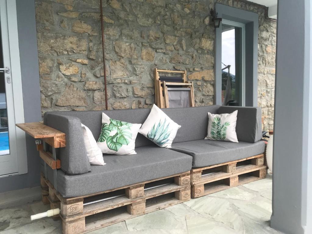 Posezení v ubytování Villa Monte Bianco