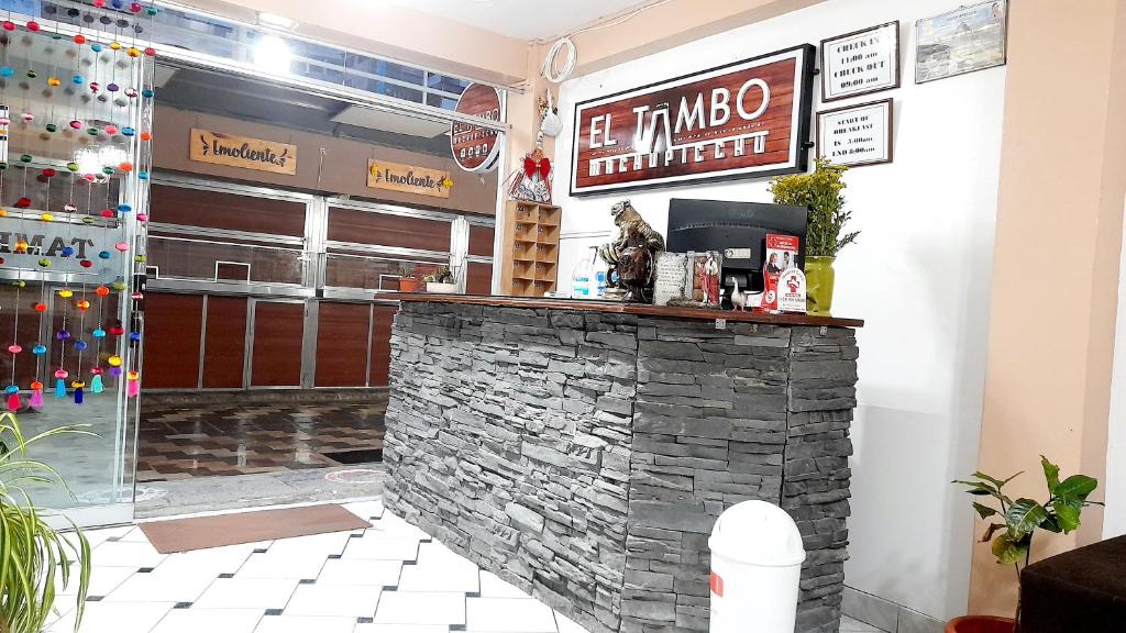 Certifikát, hodnocení, plakát nebo jiný dokument vystavený v ubytování El Tambo Machupicchu