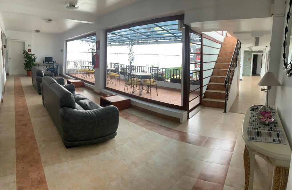 Posezení v ubytování Hotel Shalom