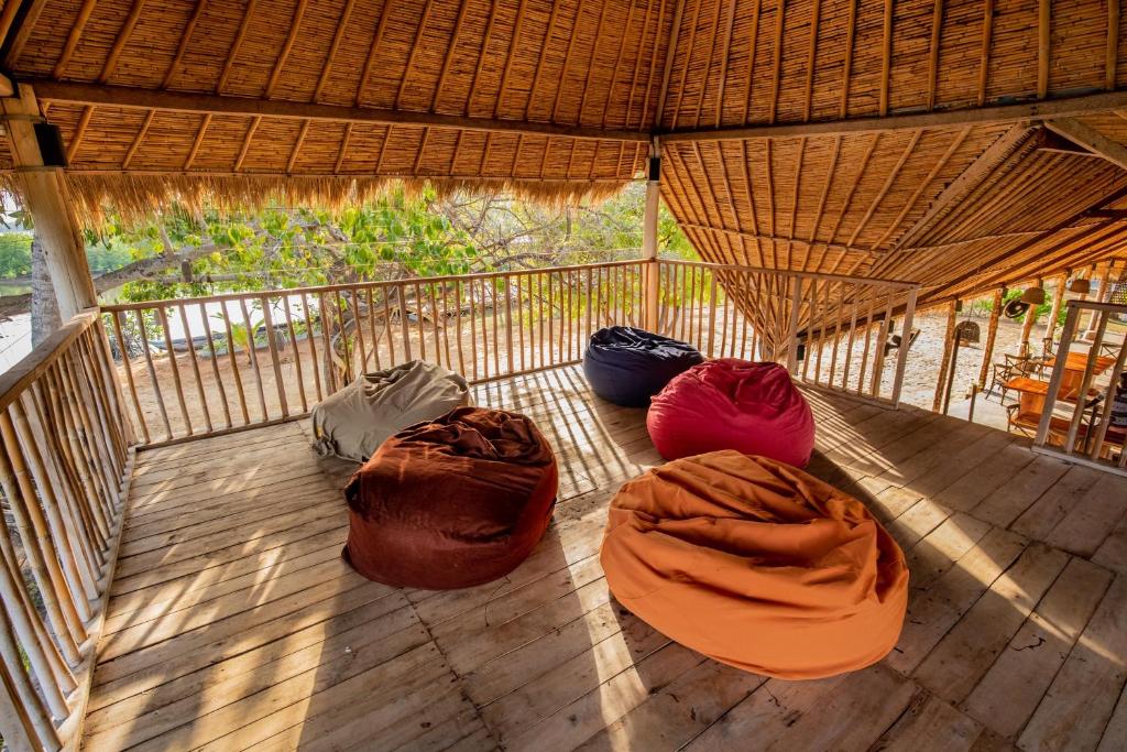 Balkón nebo terasa v ubytování Club Mango Resort