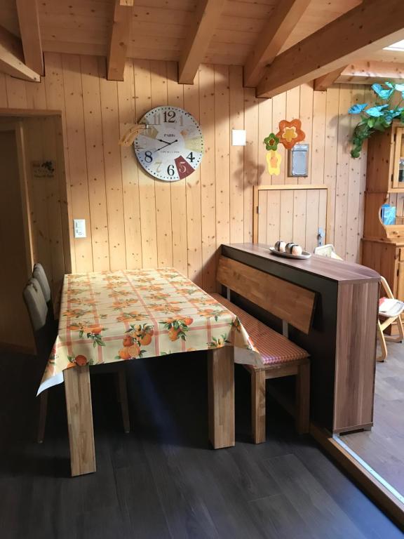Zona d'estar a Ferienwohnung Stalden