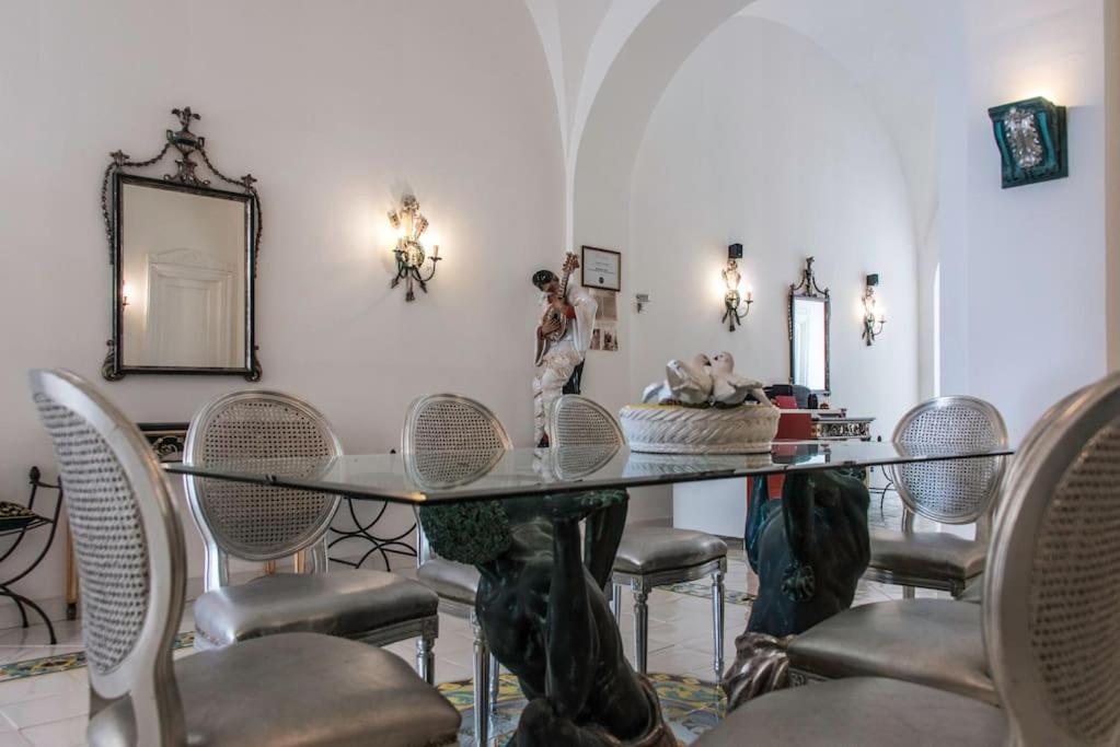 Posezení v ubytování Villacore Capri
