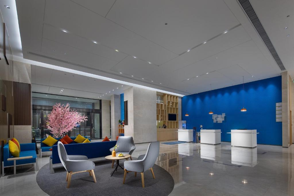 Holiday Inn Express Changsha South Railway Station by IHGにあるシーティングエリア