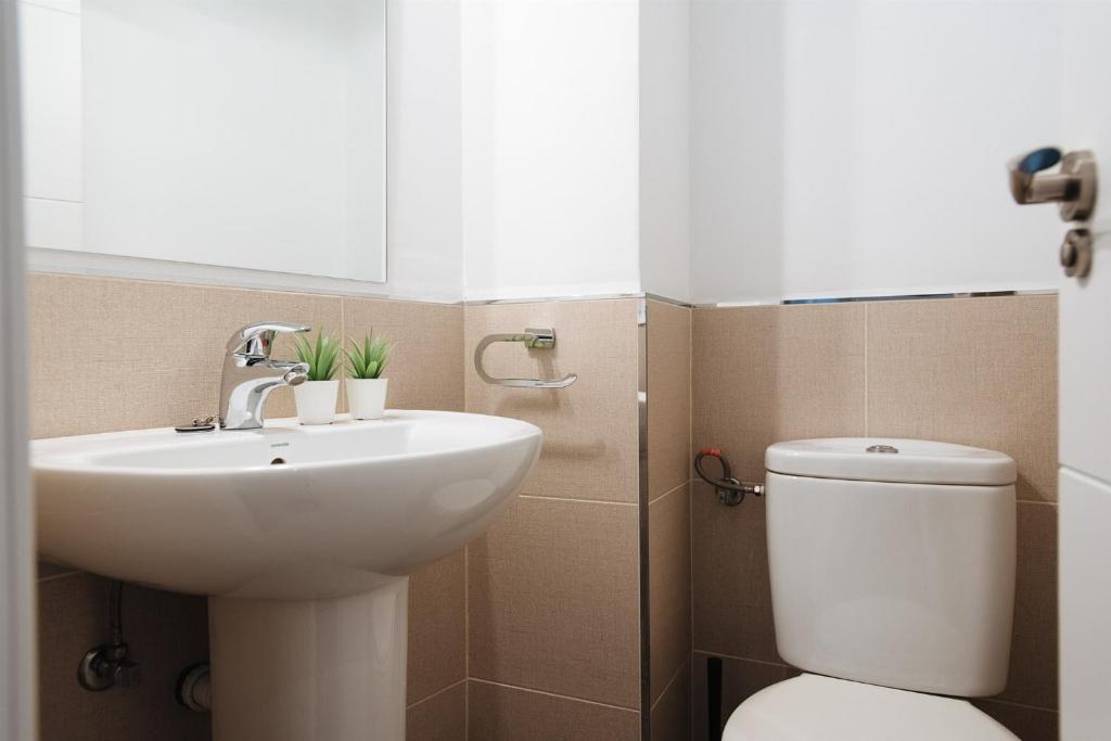 Kúpeľňa v ubytovaní Calatrava Suite Apartment