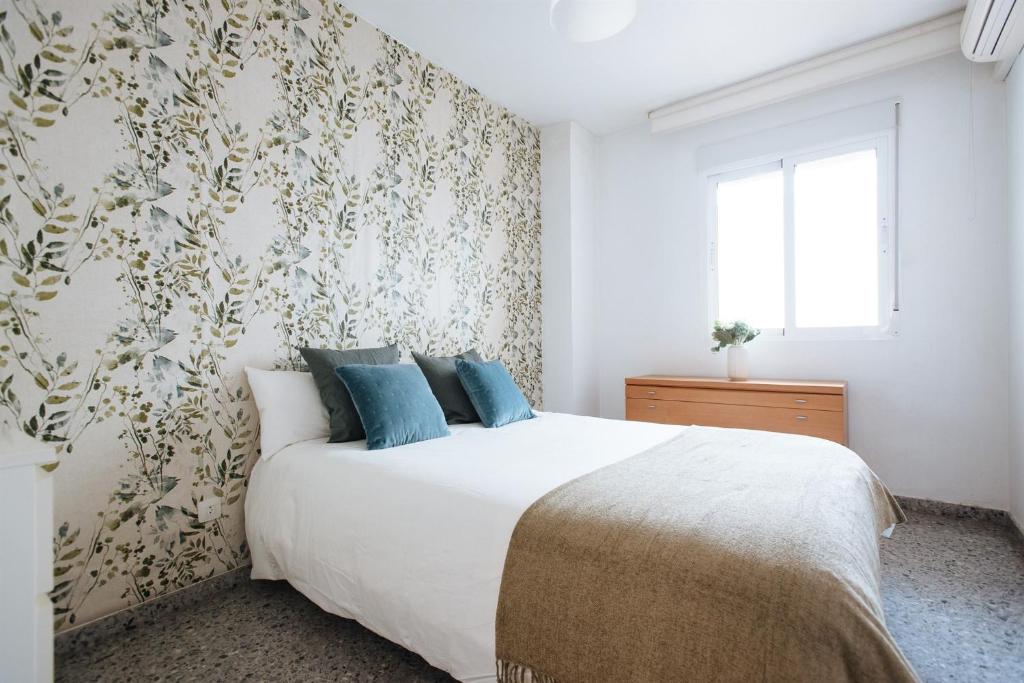 Posteľ alebo postele v izbe v ubytovaní Calatrava Suite Apartment