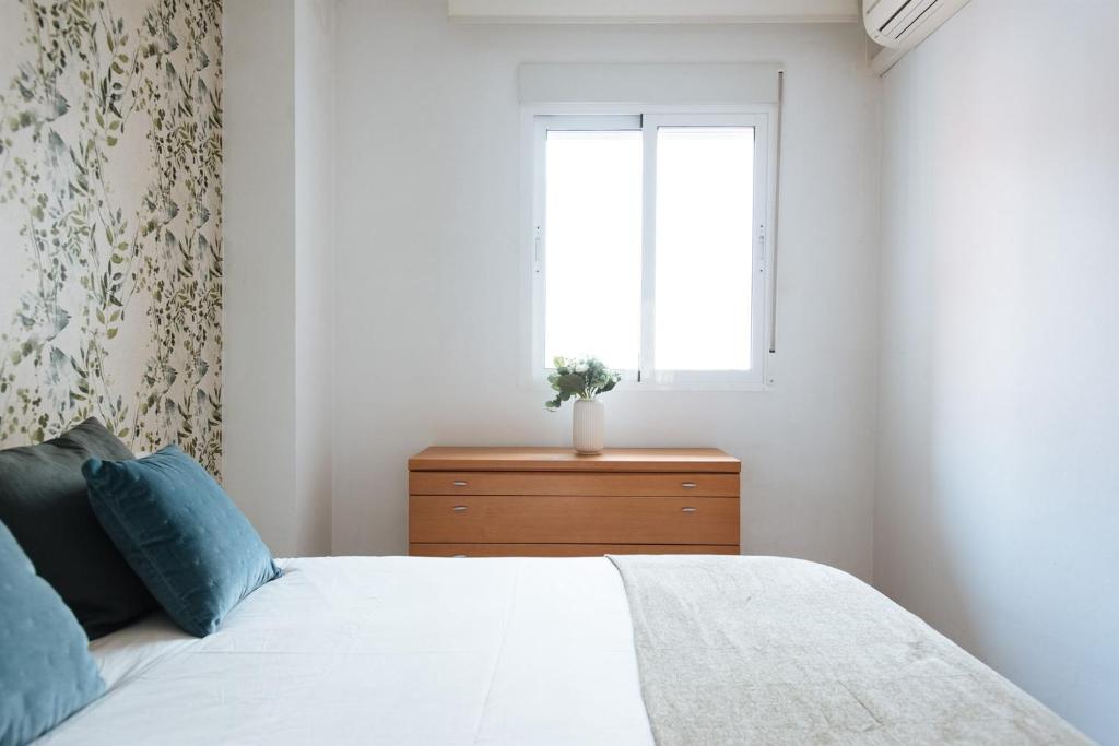 Posteľ alebo postele v izbe v ubytovaní Calatrava Suite Apartment