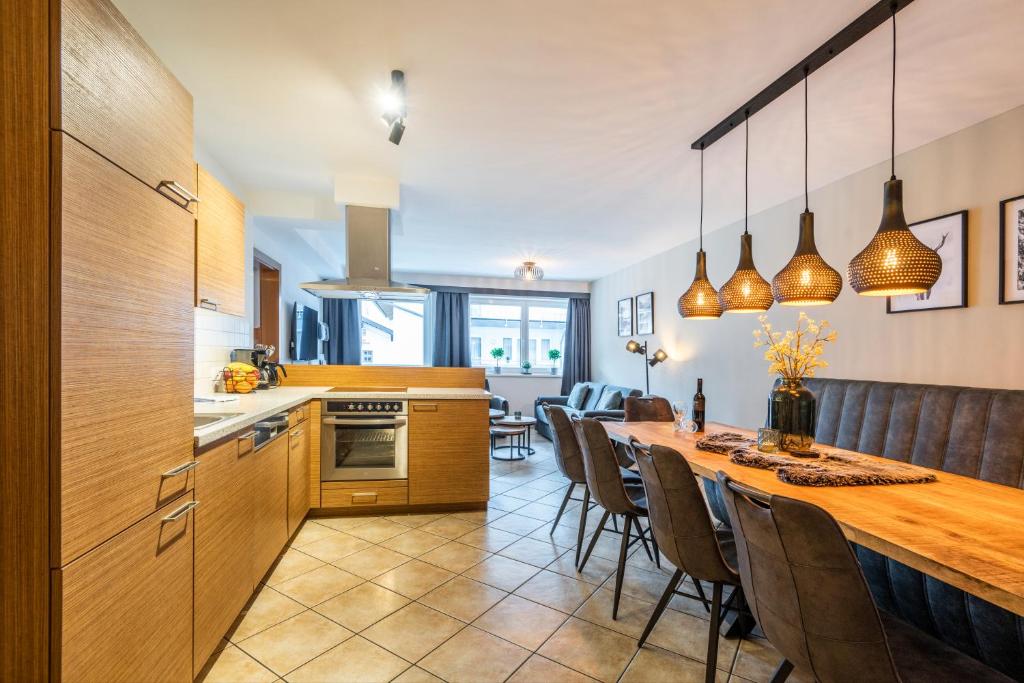 Kuchyň nebo kuchyňský kout v ubytování Haus Obauer by AlpenTravel