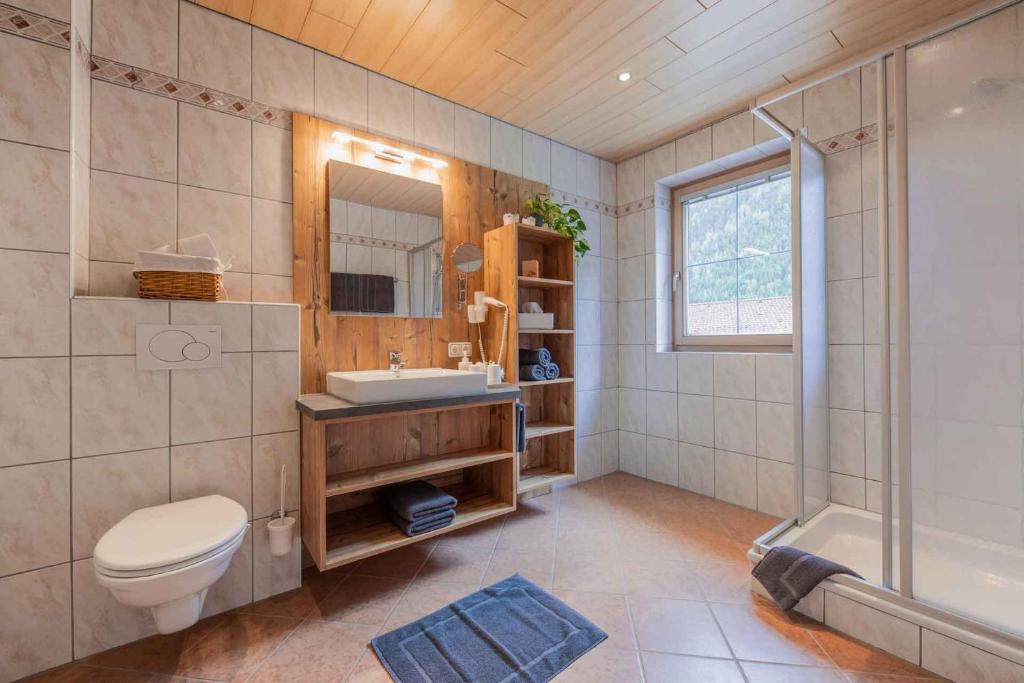 Kúpeľňa v ubytovaní Ferienwohnung Stern