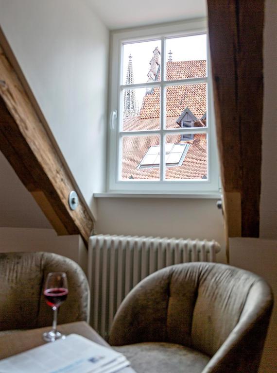 Posezení v ubytování Altstadthotel der Patrizier