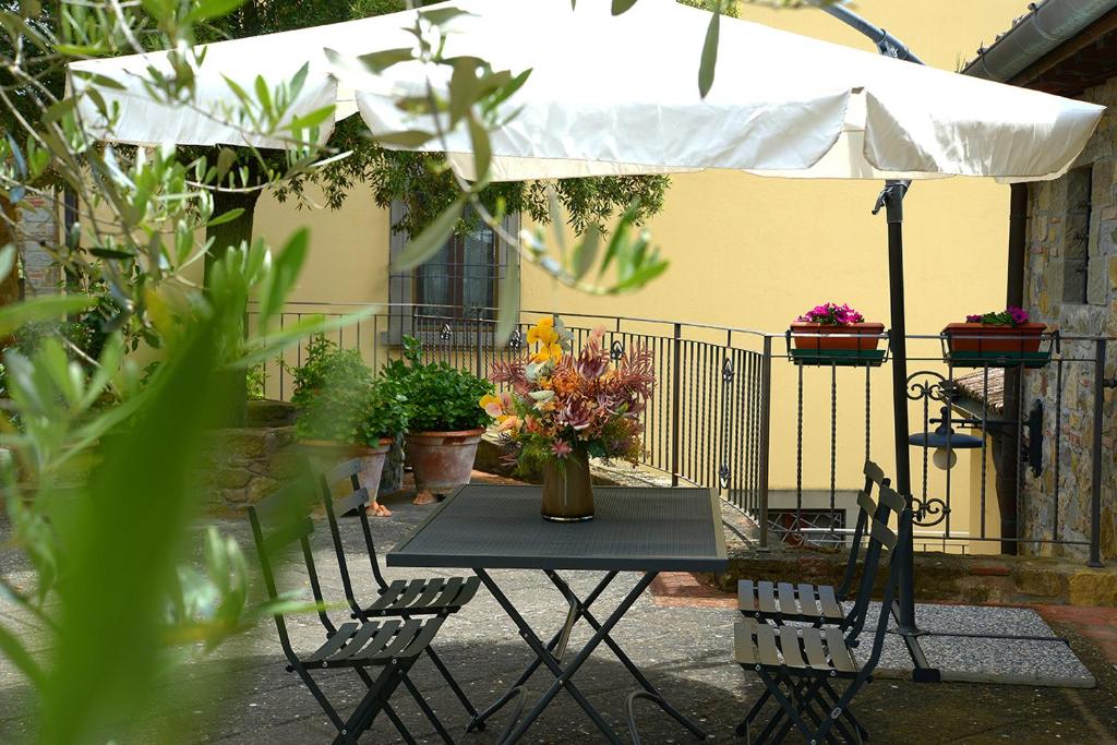 Patio nebo venkovní prostory v ubytování Podere Del Griccia