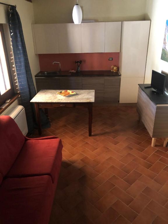 Posezení v ubytování Casa vacanze La Foresteria