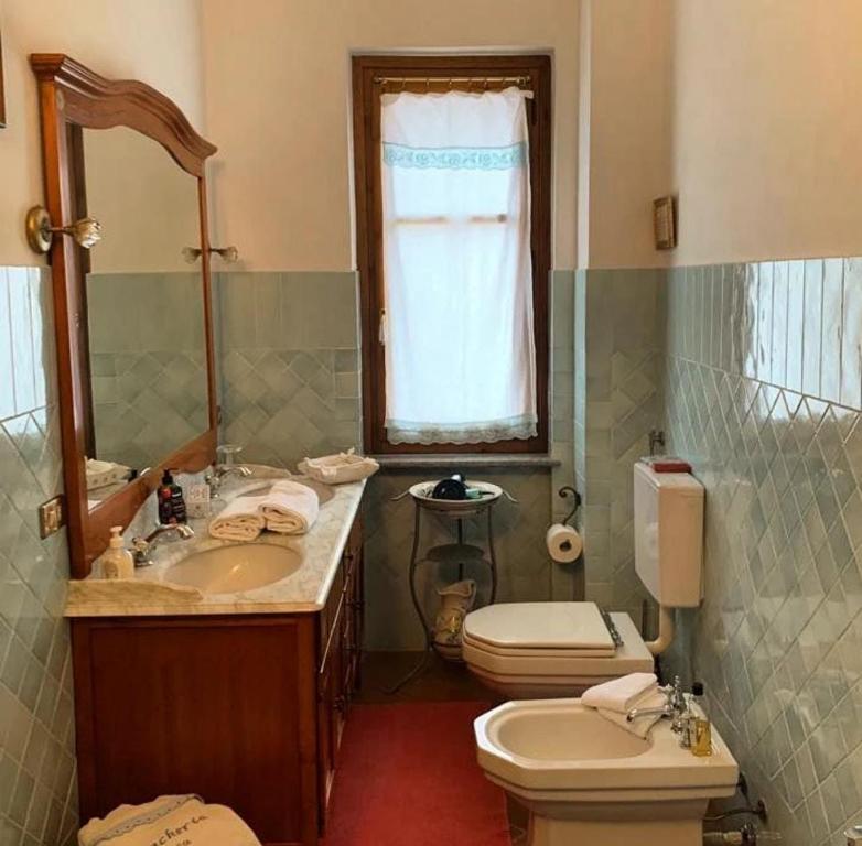 Kúpeľňa v ubytovaní Agriturismo i Gessi