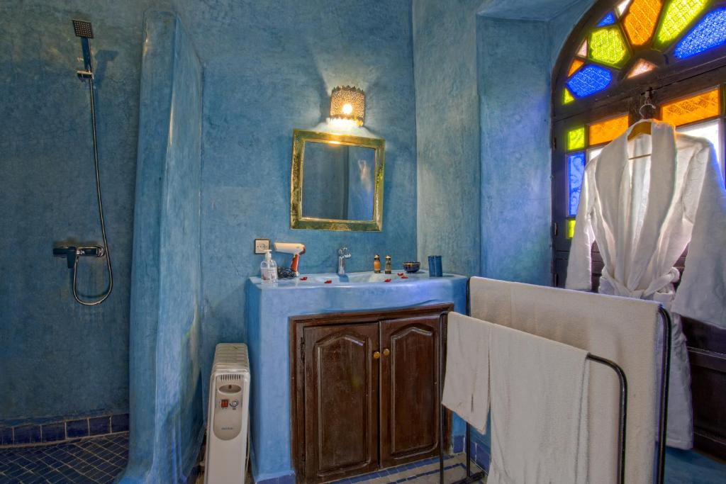 Koupelna v ubytování Riad Al Jana