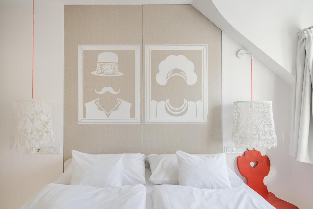 Posteľ alebo postele v izbe v ubytovaní Butik Apartments, by BQA