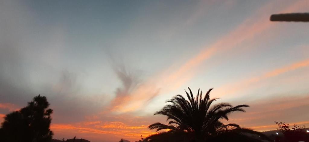 The sunrise or sunset as seen from Az apartmant or nearby