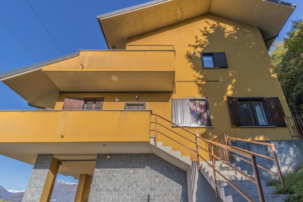 Balkon lub taras w obiekcie Angolo con Vista