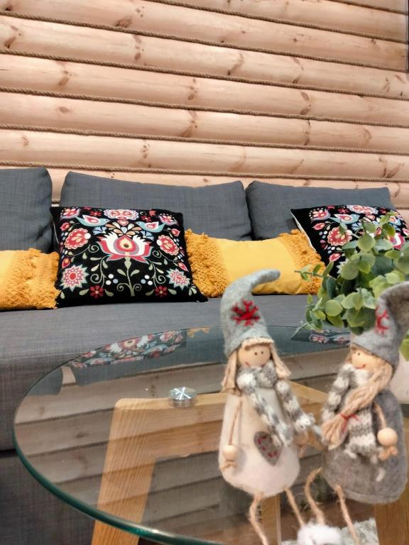Posedenie v ubytovaní Anielki Apartament