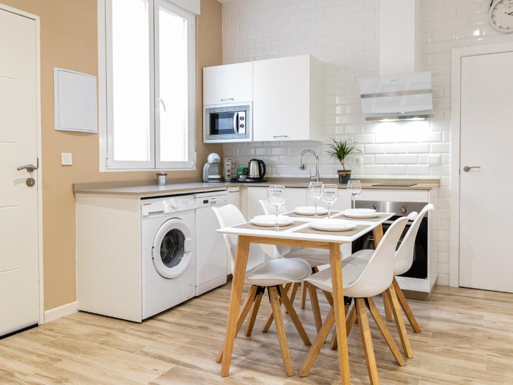 Kuchyňa alebo kuchynka v ubytovaní Loft Capricho