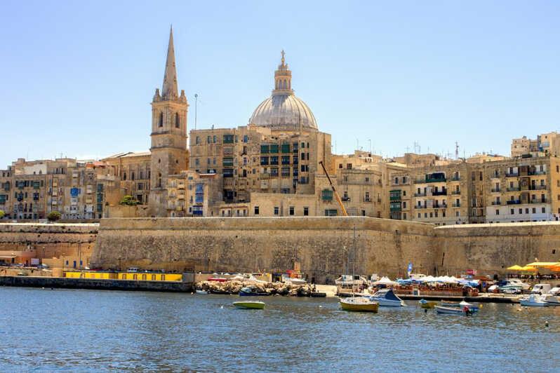 Nespecifikovaný výhled na destinaci St Paul's Bay nebo výhled na město při pohledu z hotelu