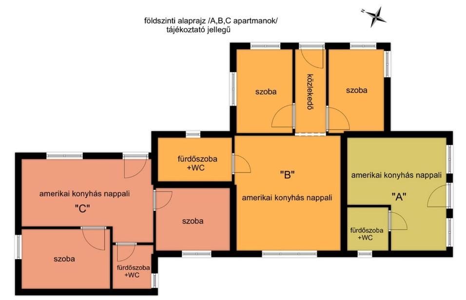 Plán poschodí v ubytovaní Smeraldo Villa
