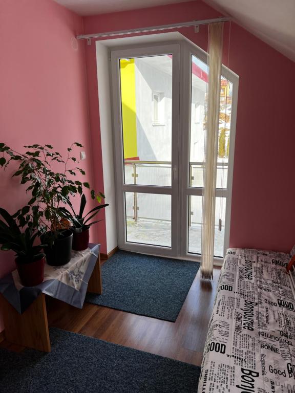 Postel nebo postele na pokoji v ubytování Privát Daniela Štrba
