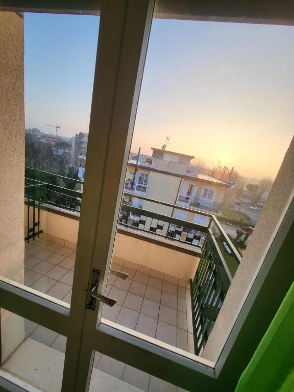 Balkón nebo terasa v ubytování Hotel Viscount