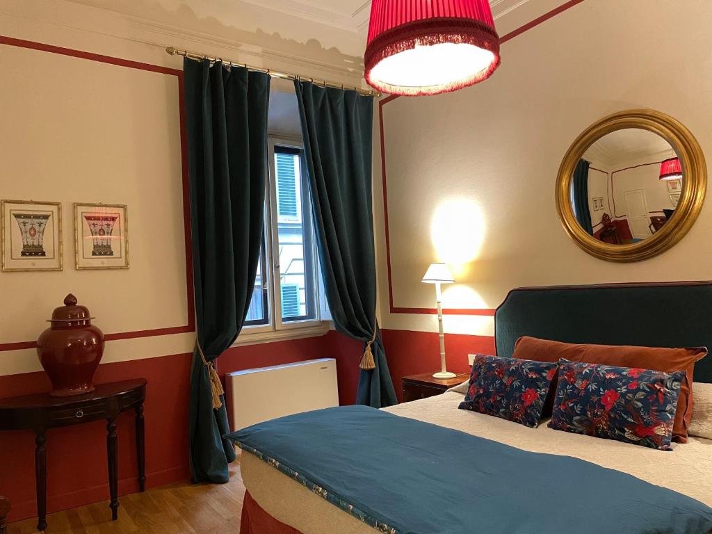 Postel nebo postele na pokoji v ubytování Residenza dei Pucci