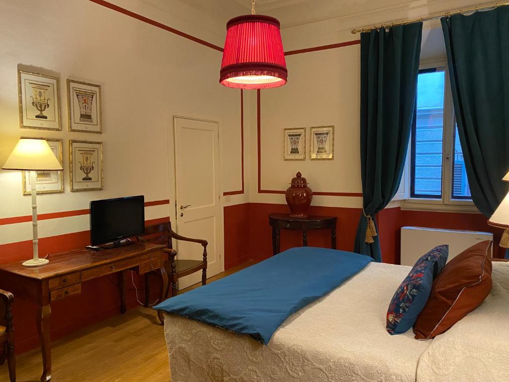 Postel nebo postele na pokoji v ubytování Residenza dei Pucci