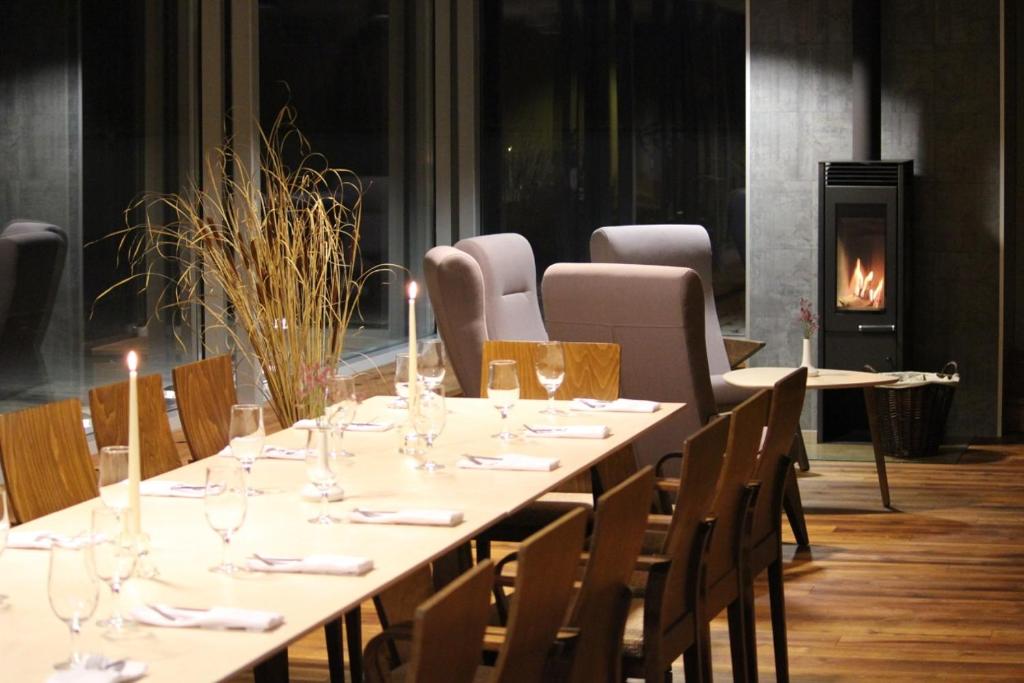 Posezení v ubytování Johan Suites & Spa