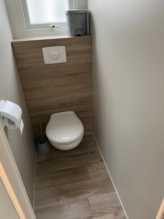 Koupelna v ubytování Moderne stacaravan