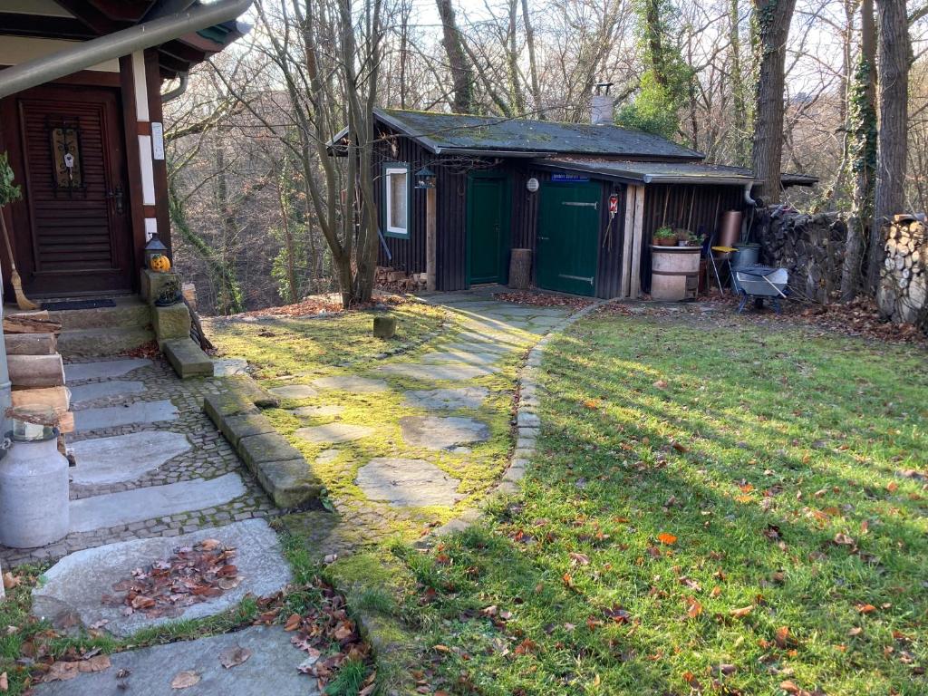 Zahrada ubytování Haus am Wald