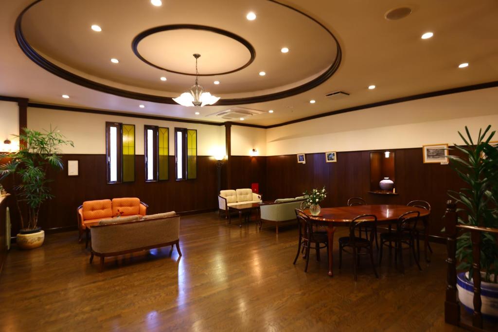 Posezení v ubytování Hotel Yamabuki
