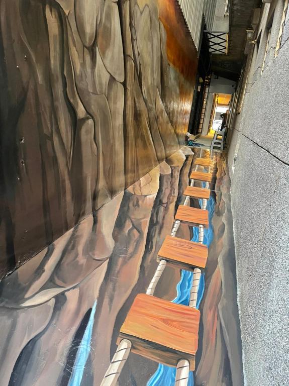 Un lugar para sentarse en 藏風民宿THE WIND GUESTHOUSE 2022