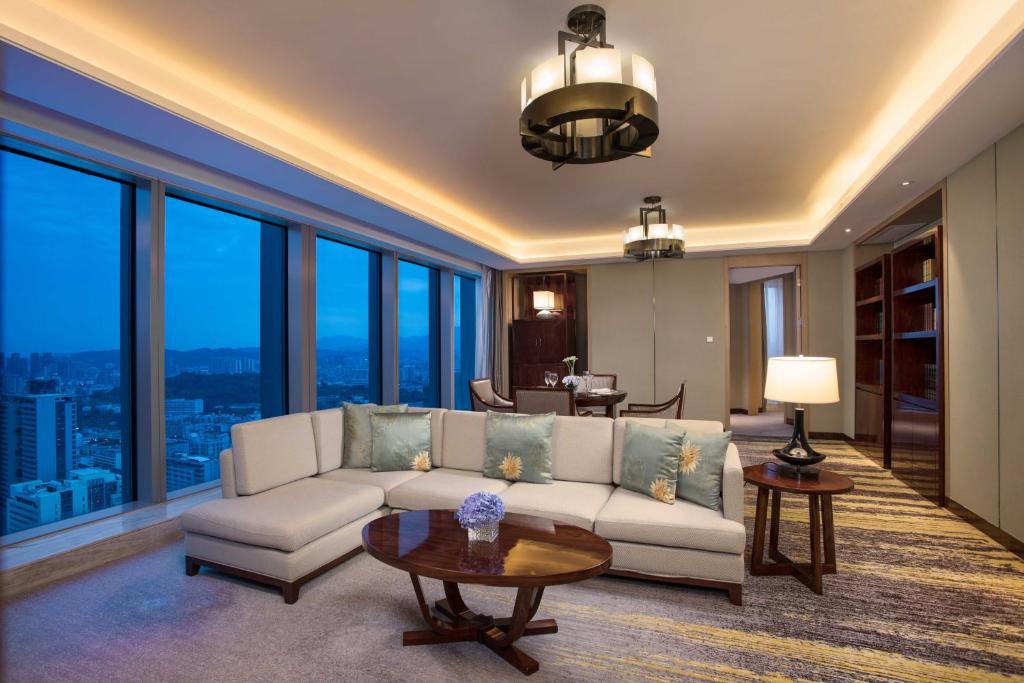 Posezení v ubytování InterContinental Fuzhou