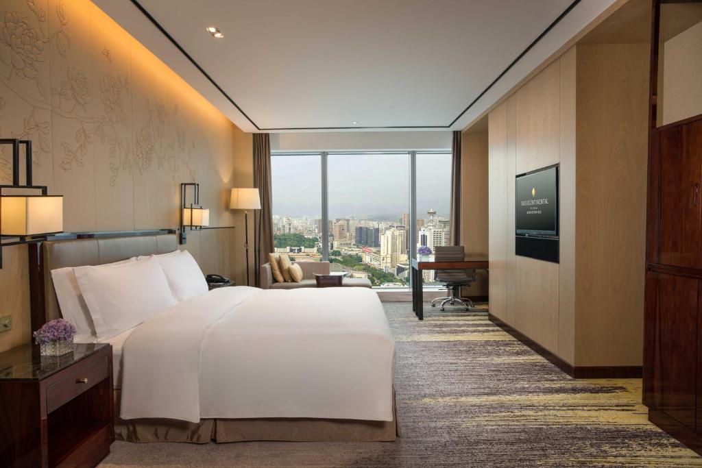 TV a/nebo společenská místnost v ubytování InterContinental Fuzhou