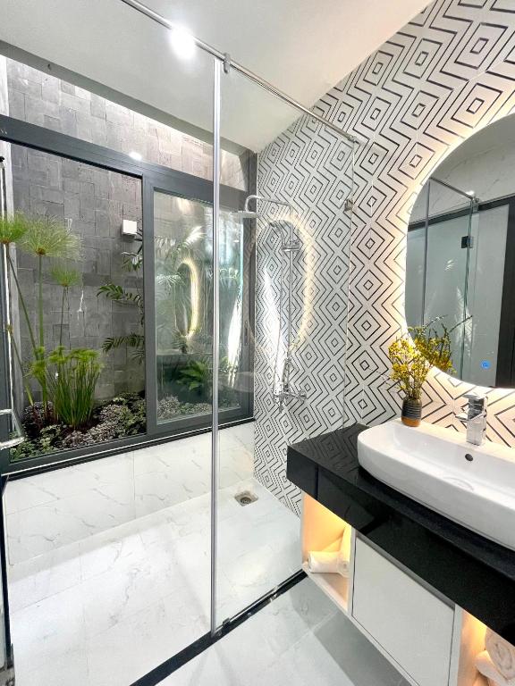 Un baño de An Nhi Hotel