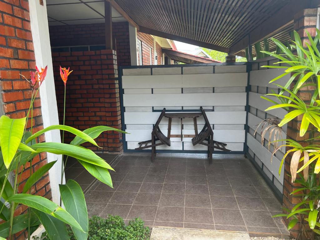 Patio nebo venkovní prostory v ubytování Hujung Kampung Resort