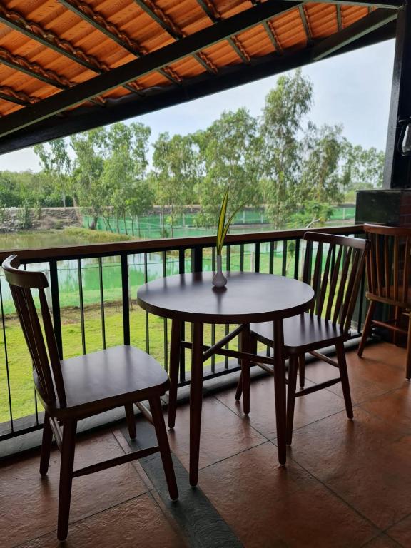 Balkón nebo terasa v ubytování Hotel Sonar Bangla Sundarban