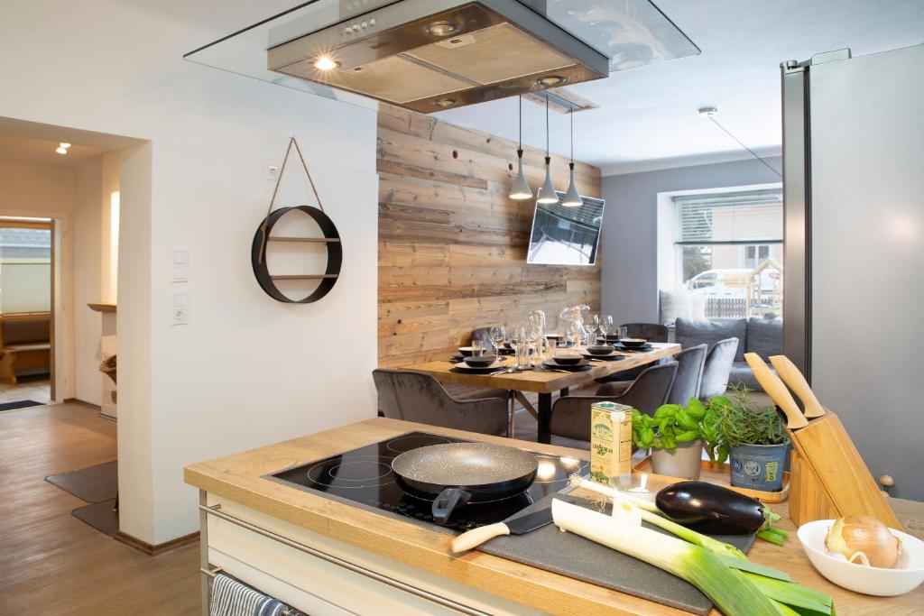 A kitchen or kitchenette at Panorama View