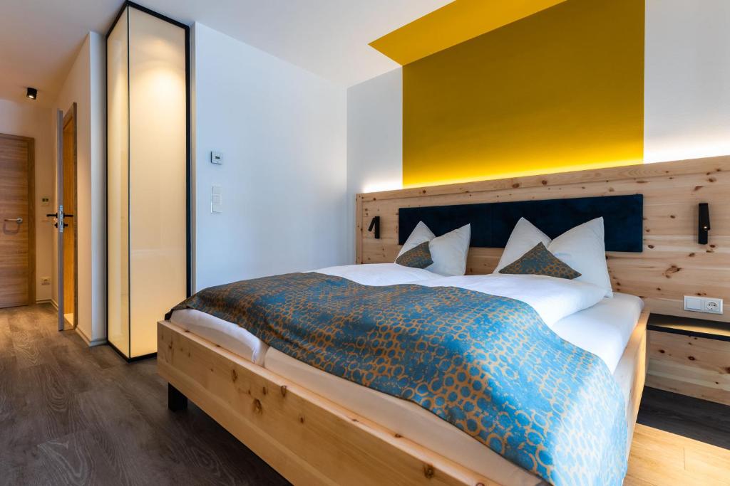 Postel nebo postele na pokoji v ubytování Lichti´s Rooms & Appartements