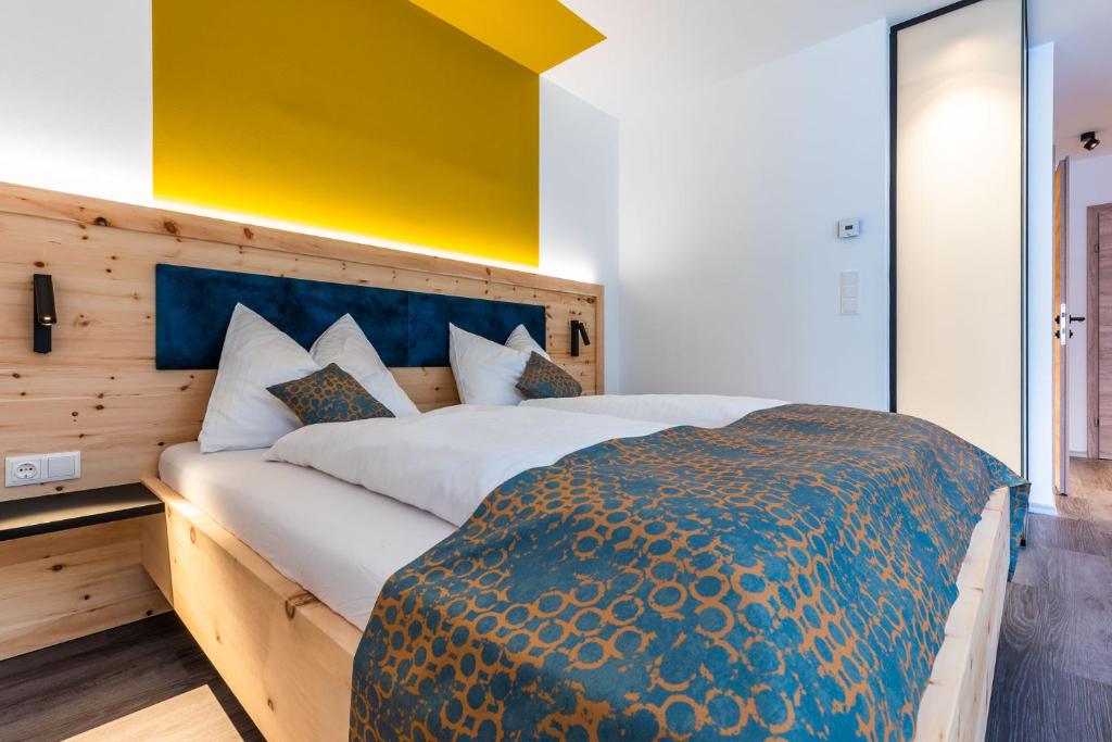 Postel nebo postele na pokoji v ubytování Lichti´s Rooms & Appartements