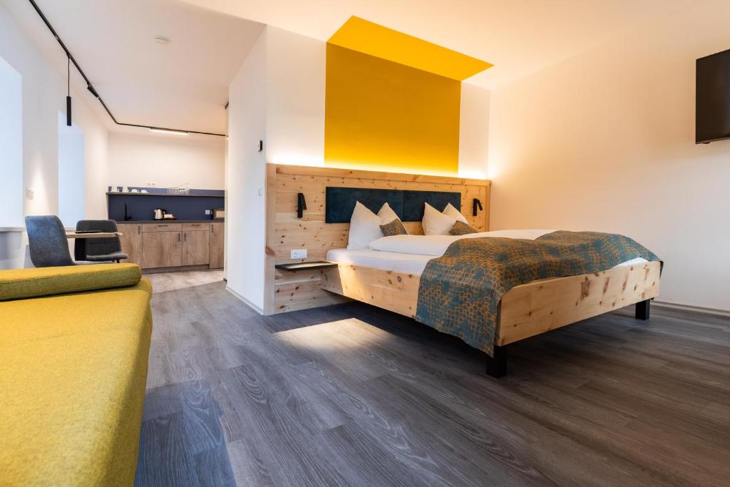 Posezení v ubytování Lichti´s Rooms & Appartements