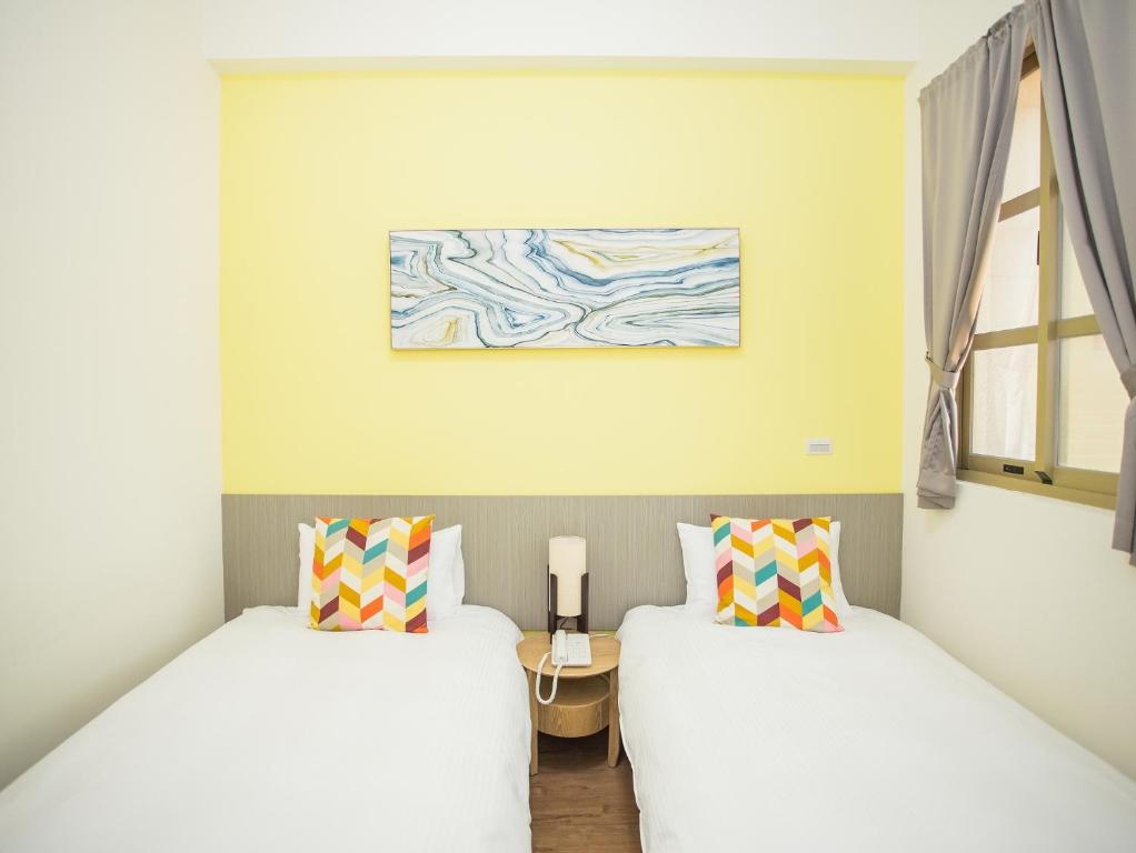 Postel nebo postele na pokoji v ubytování Happy Casa Resorts