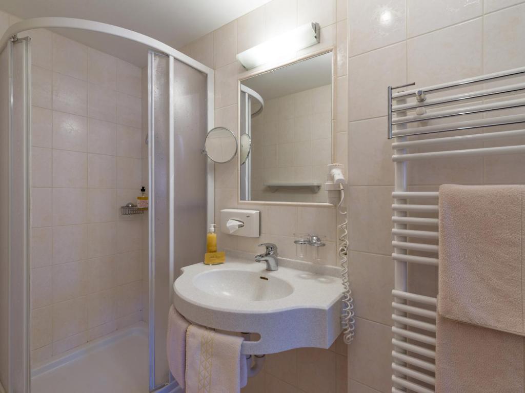 Koupelna v ubytování Hotel Walchseer Hof